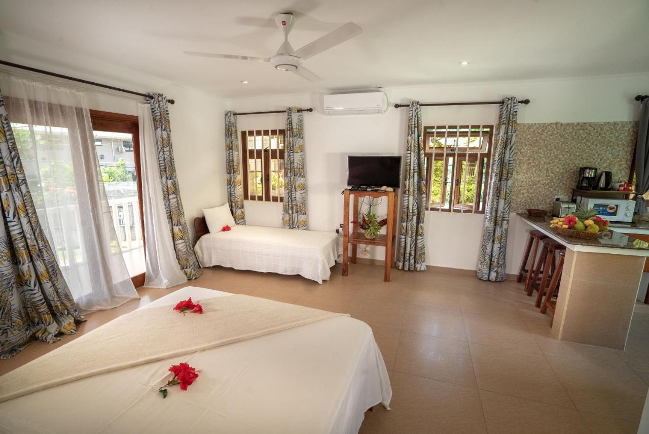La Maison Hibiscus Self Catering Accommodation Vịnh Beau Vallon Ngoại thất bức ảnh