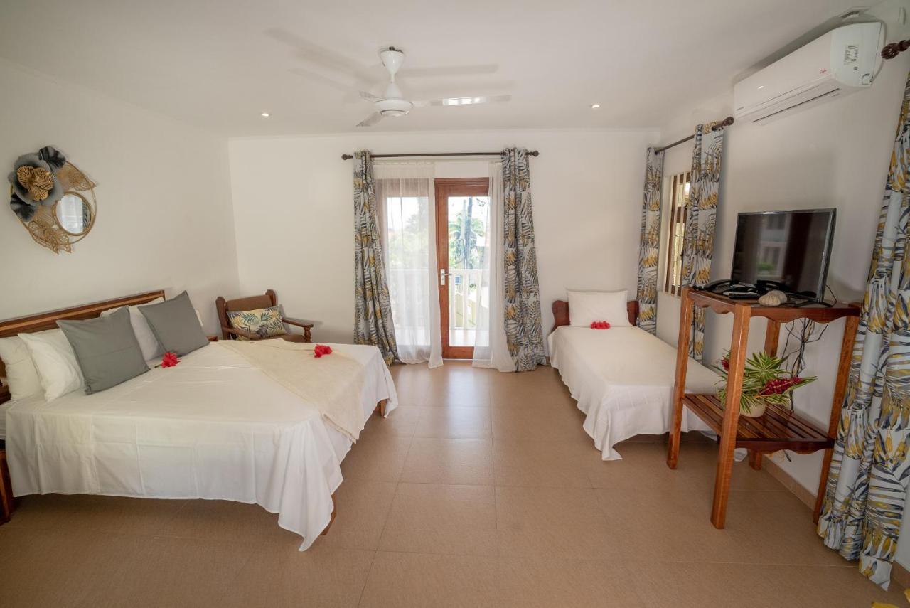 La Maison Hibiscus Self Catering Accommodation Vịnh Beau Vallon Ngoại thất bức ảnh